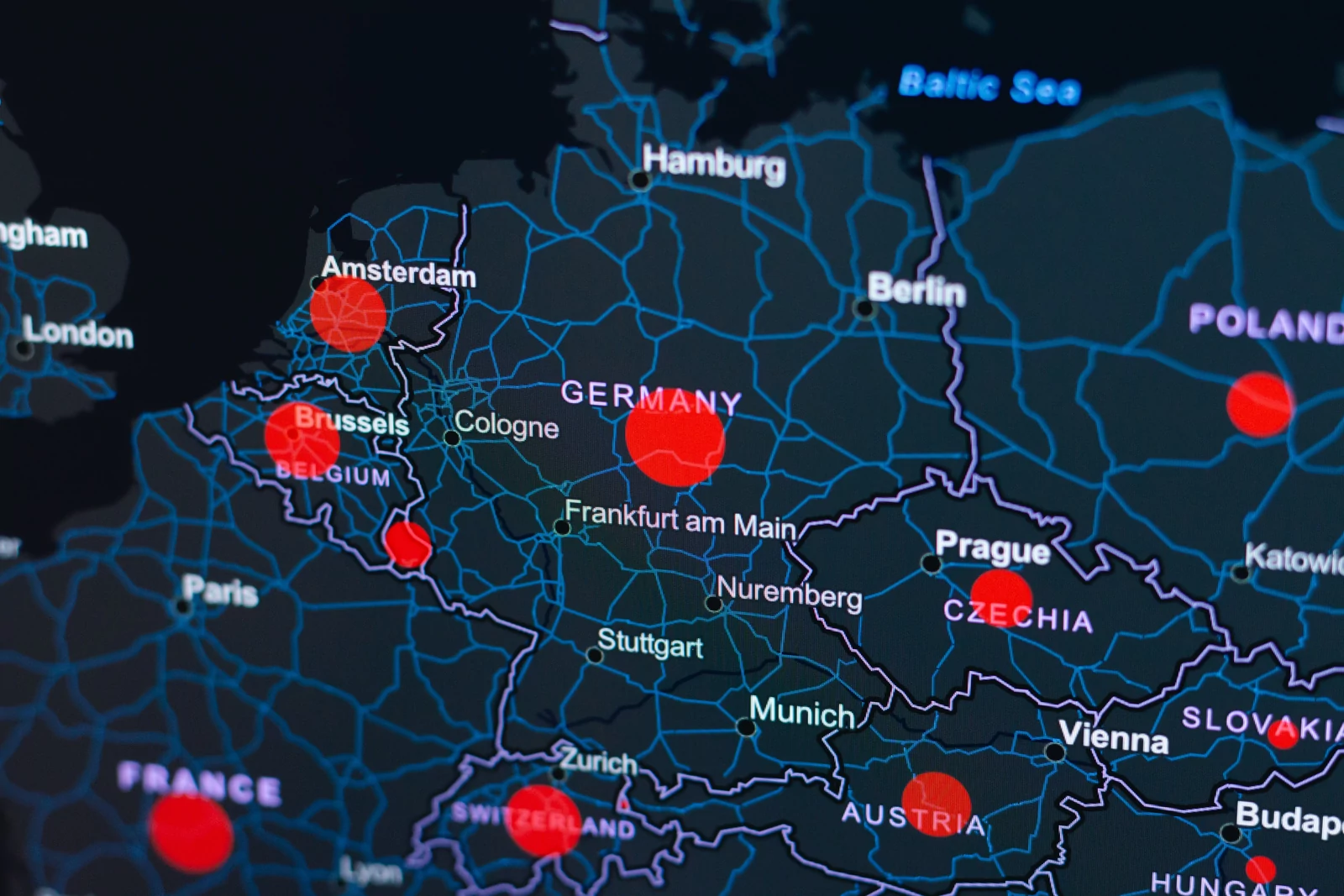 Die Blütenbande und ihre Standorte